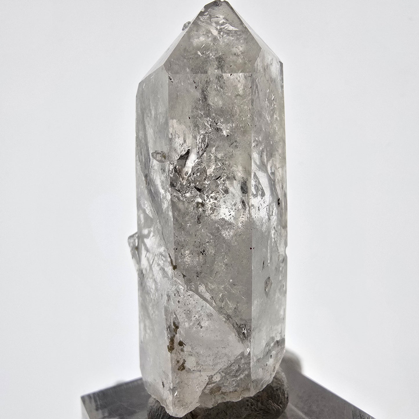 Skeleton Phantom Smoky Quartz Scepter Valentine Pocket, Namibia 51*18*17mm