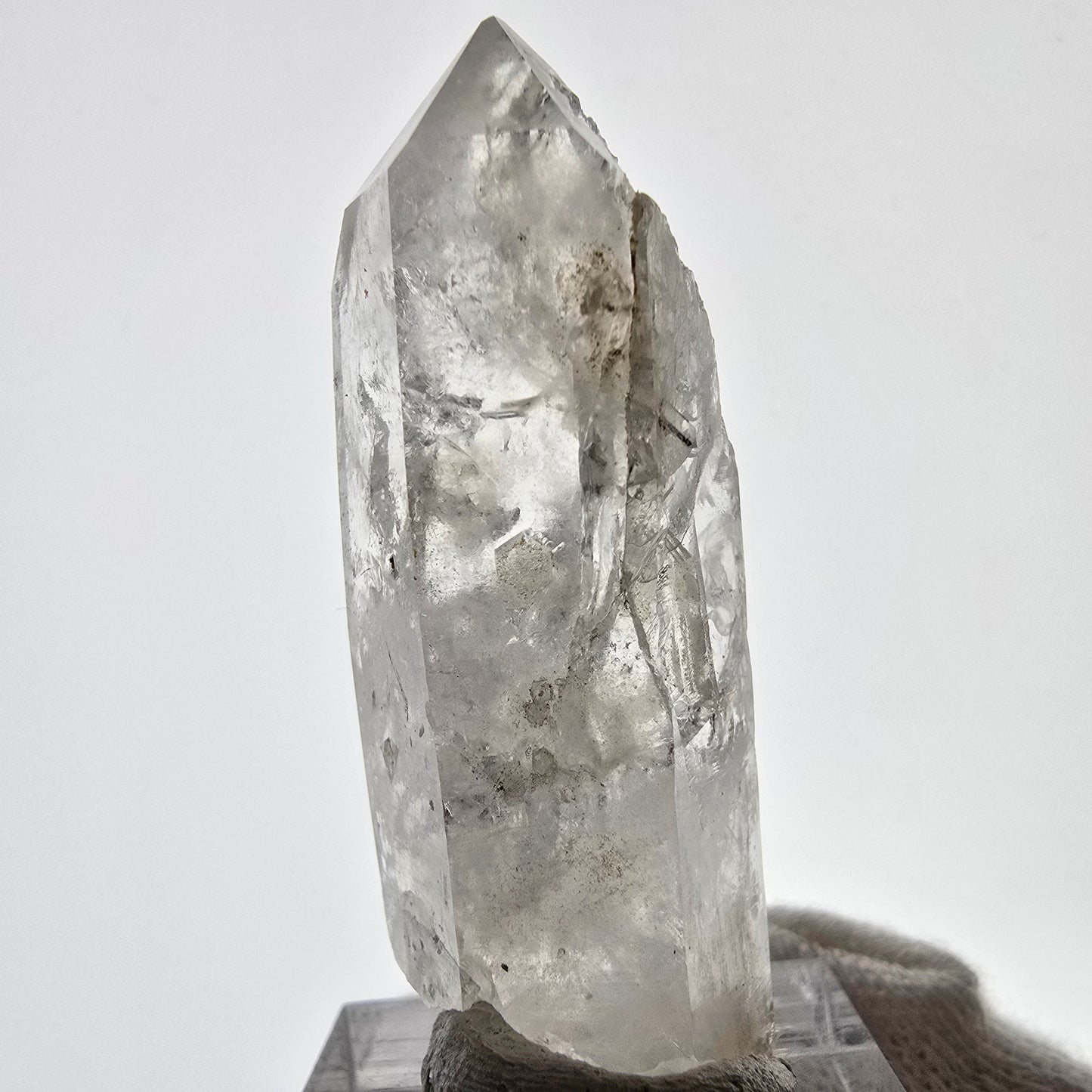 Skeleton Phantom Smoky Quartz Scepter Valentine Pocket, Namibia 51*18*17mm