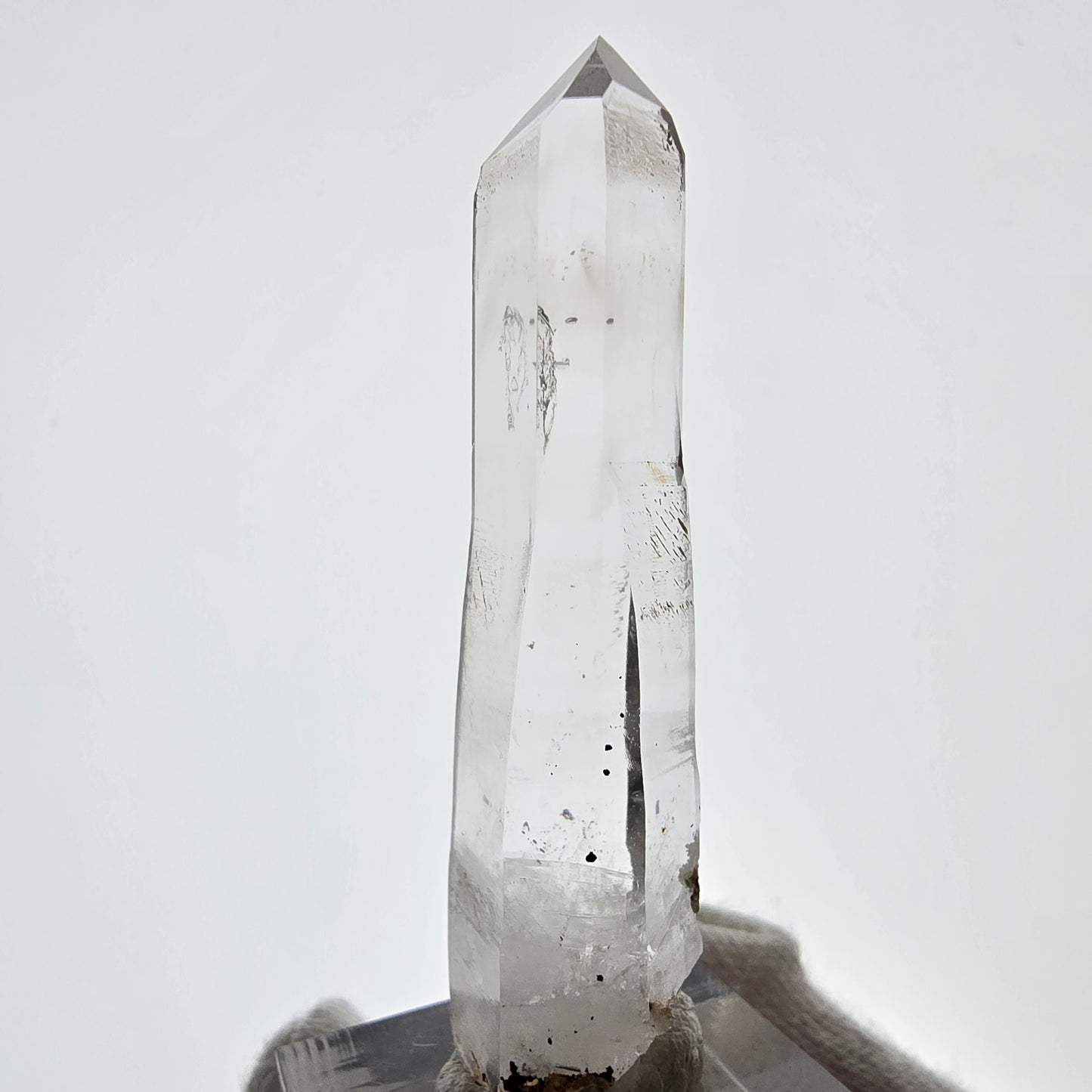 Skeleton Phantom Smoky Quartz Scepter Valentine Pocket, Namibia 59*16*12mm