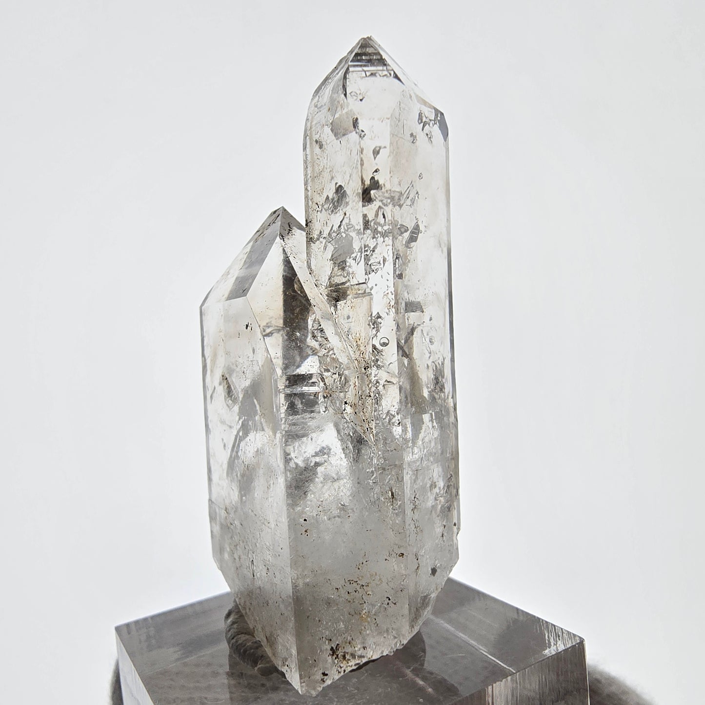 Lemurian Phantom Smoky Quartz Scepter Valentine Pocket, Namibia 50*26*15mm
