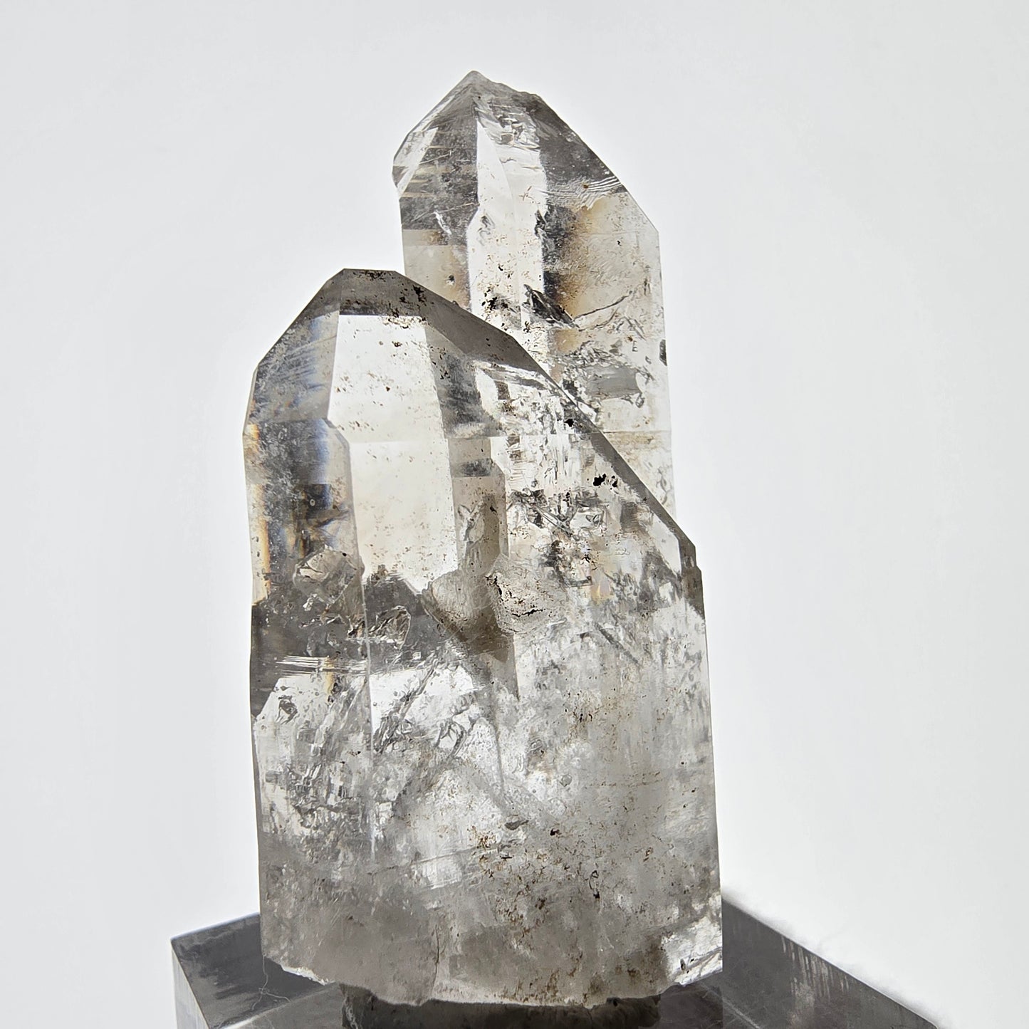 Lemurian Phantom Smoky Quartz Scepter Valentine Pocket, Namibia 50*26*15mm