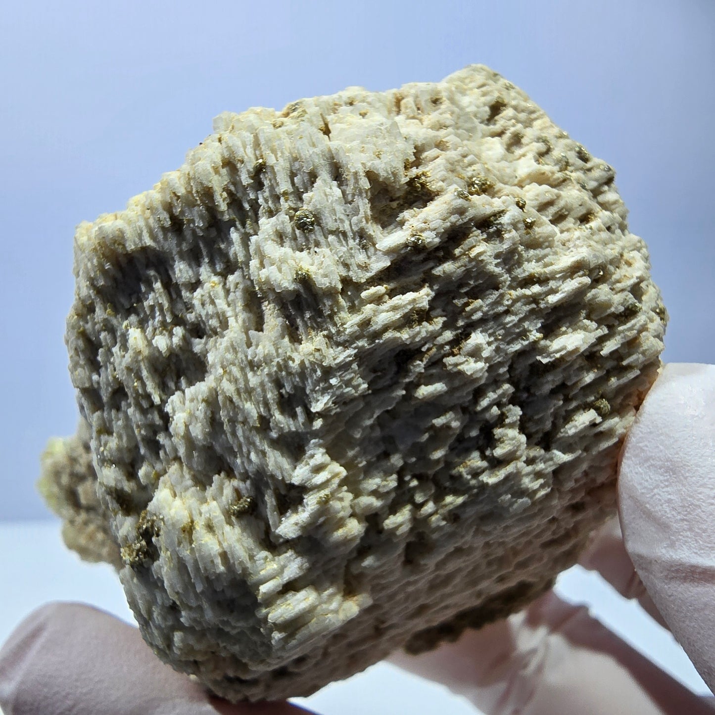 Opale hyalite rare, spécimen d'orthose Erongo, Namibie 58*55*40mm