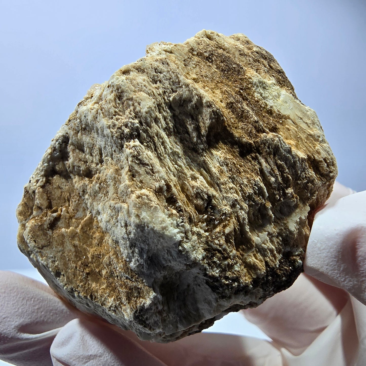 Opale hyalite rare, spécimen d'orthose Erongo, Namibie 58*43*38mm