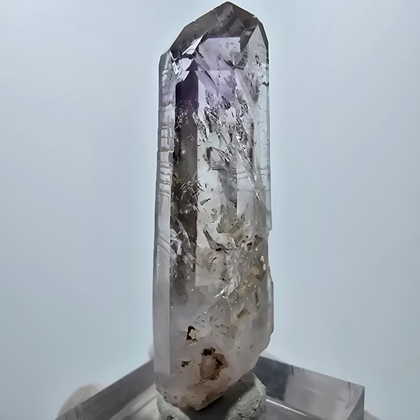 Mine d'améthyste Phantom Point Streep, Goboboseb, Namibie 48 x 14 x 10 mm