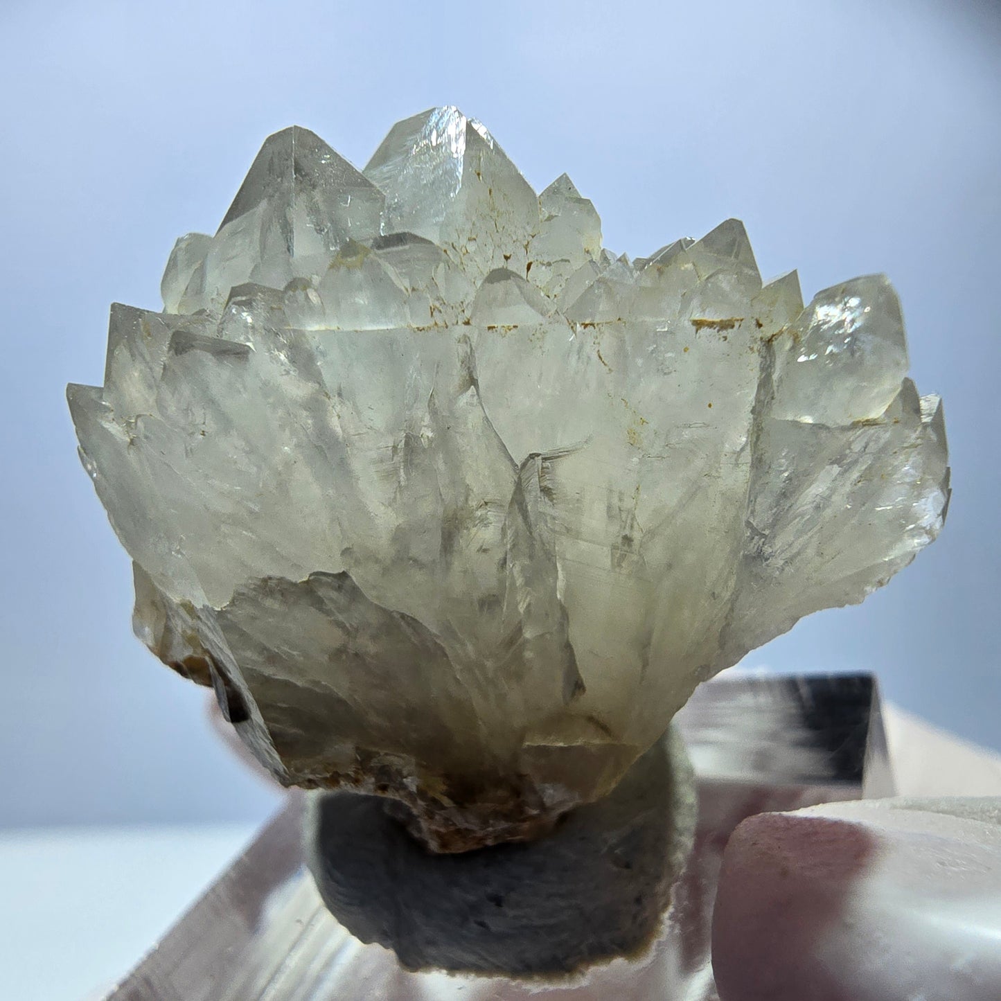 Spécimen rare de cristal de quartz Okorusu, Namibie 31*28*22mm