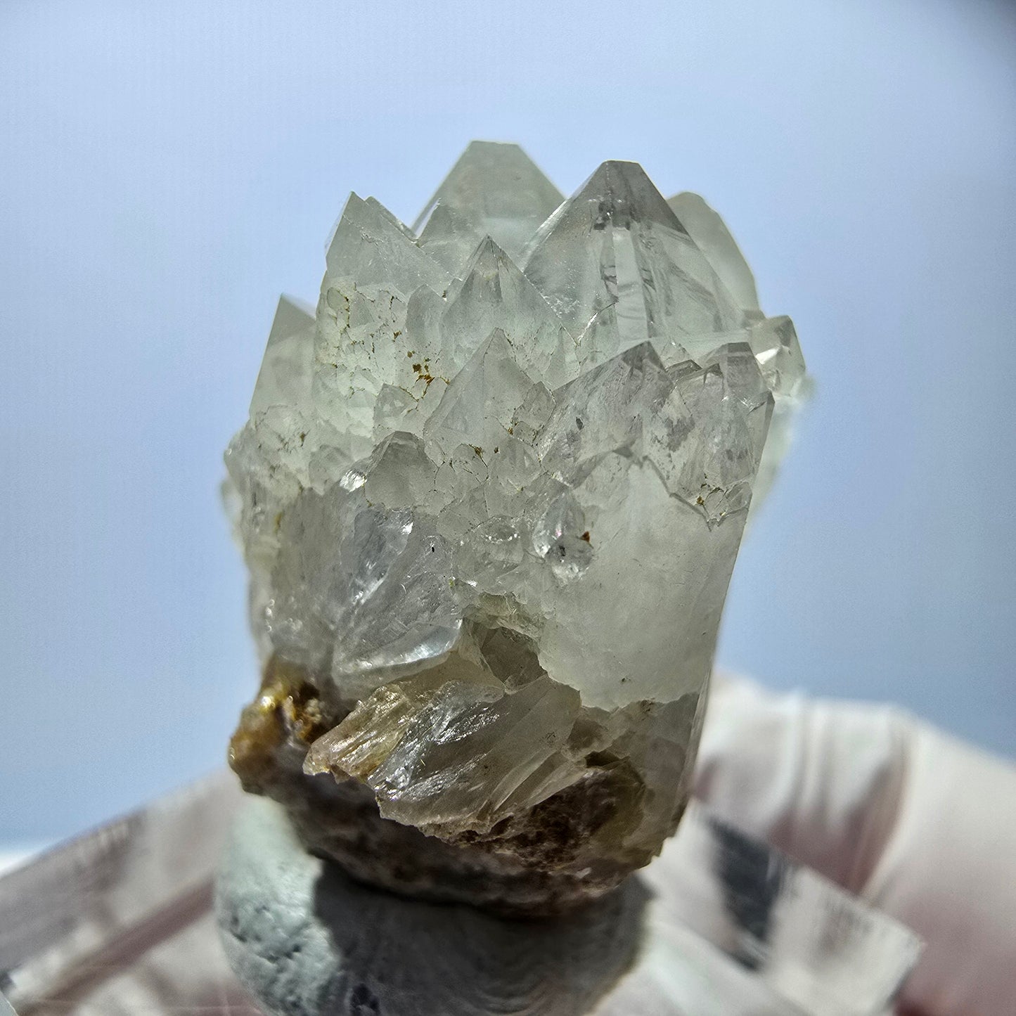 Spécimen rare de cristal de quartz Okorusu, Namibie 31*28*22mm