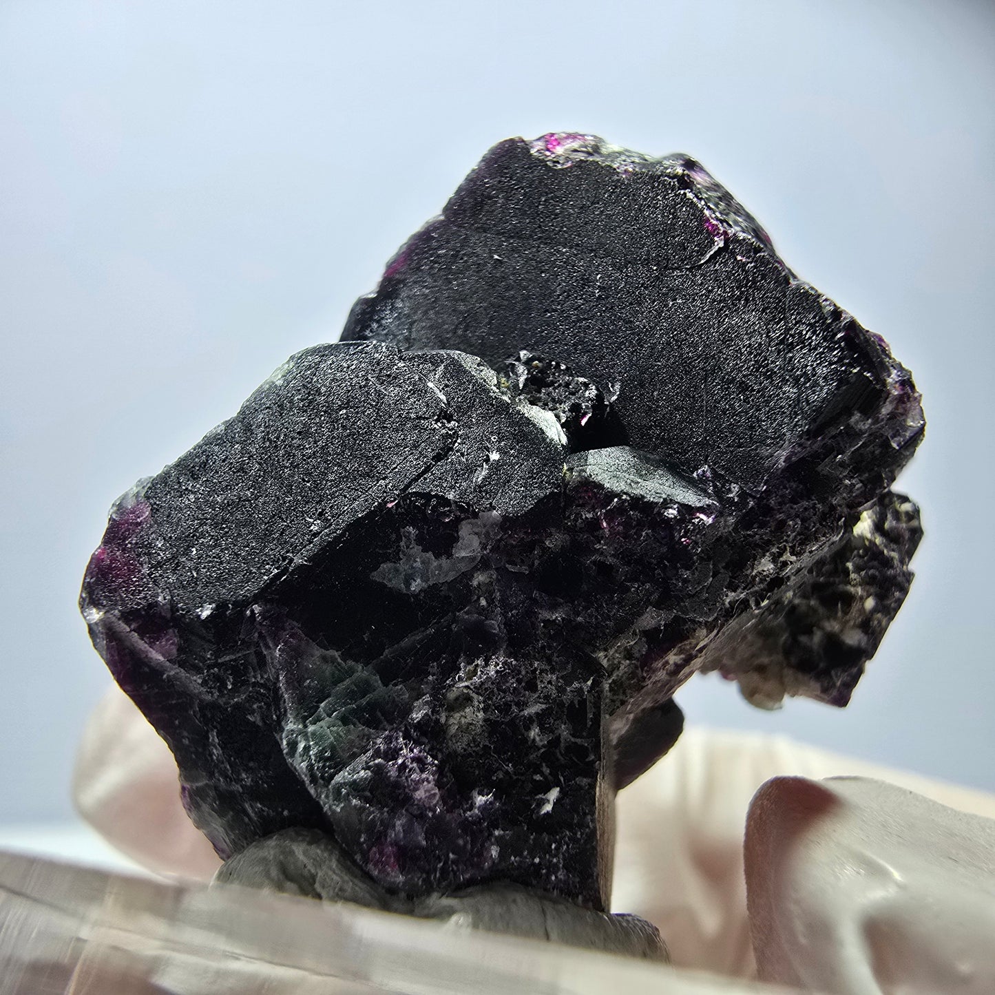 Rare Fluorite Cube Specimen, green purple Okorusu, Namibia 38*33*23mm