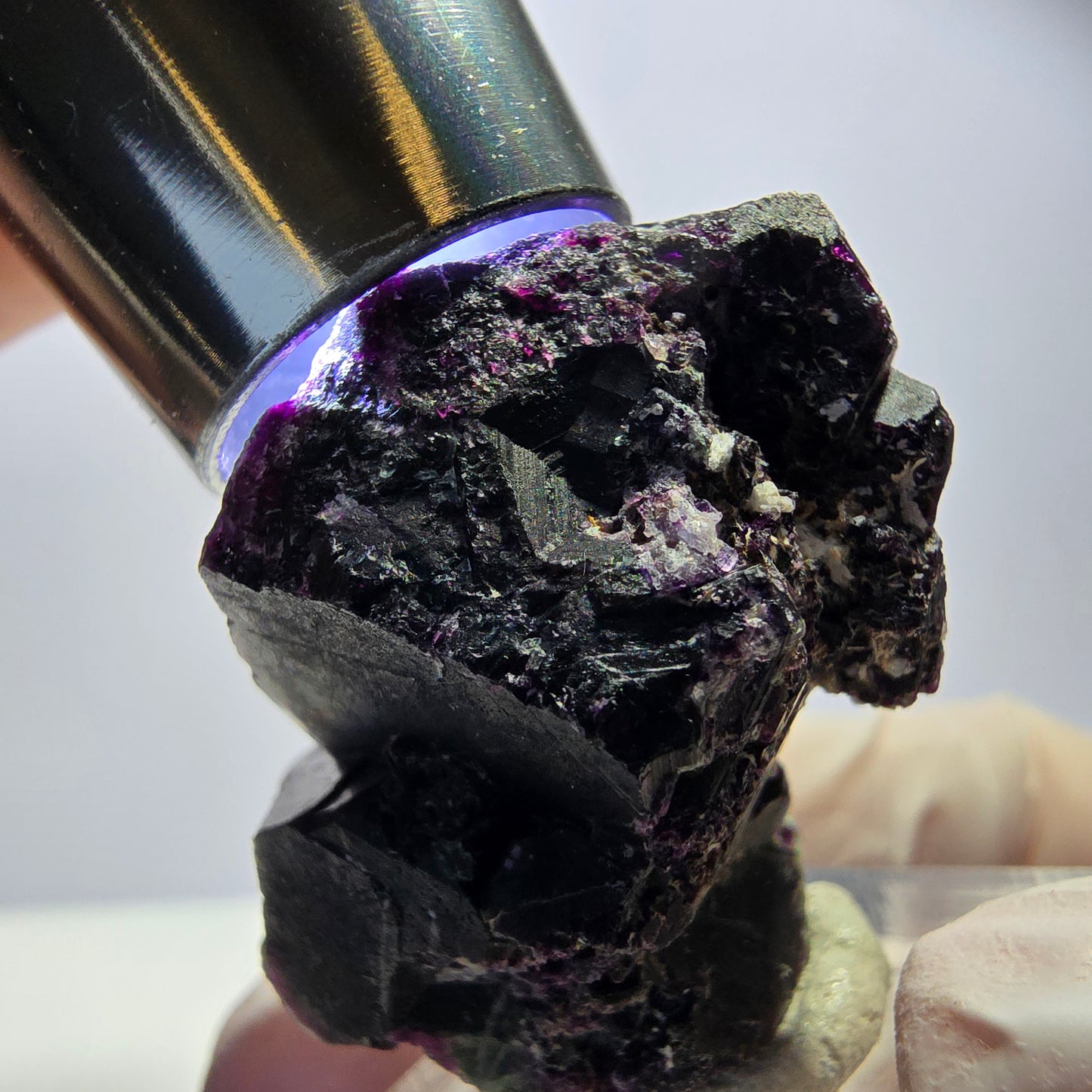 Rare Fluorite Cube Specimen, green purple Okorusu, Namibia 38*33*23mm