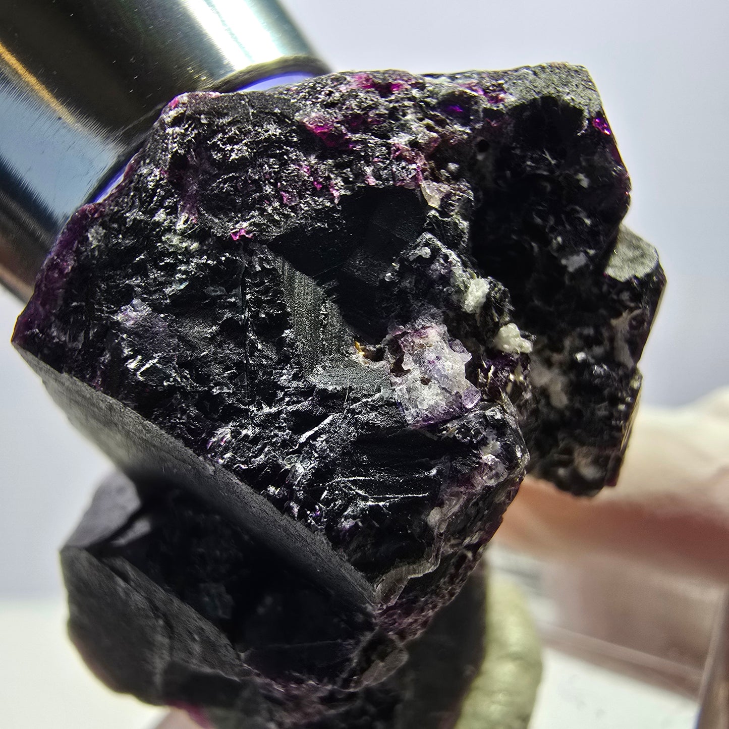 Rare Fluorite Cube Specimen, green purple Okorusu, Namibia 38*33*23mm
