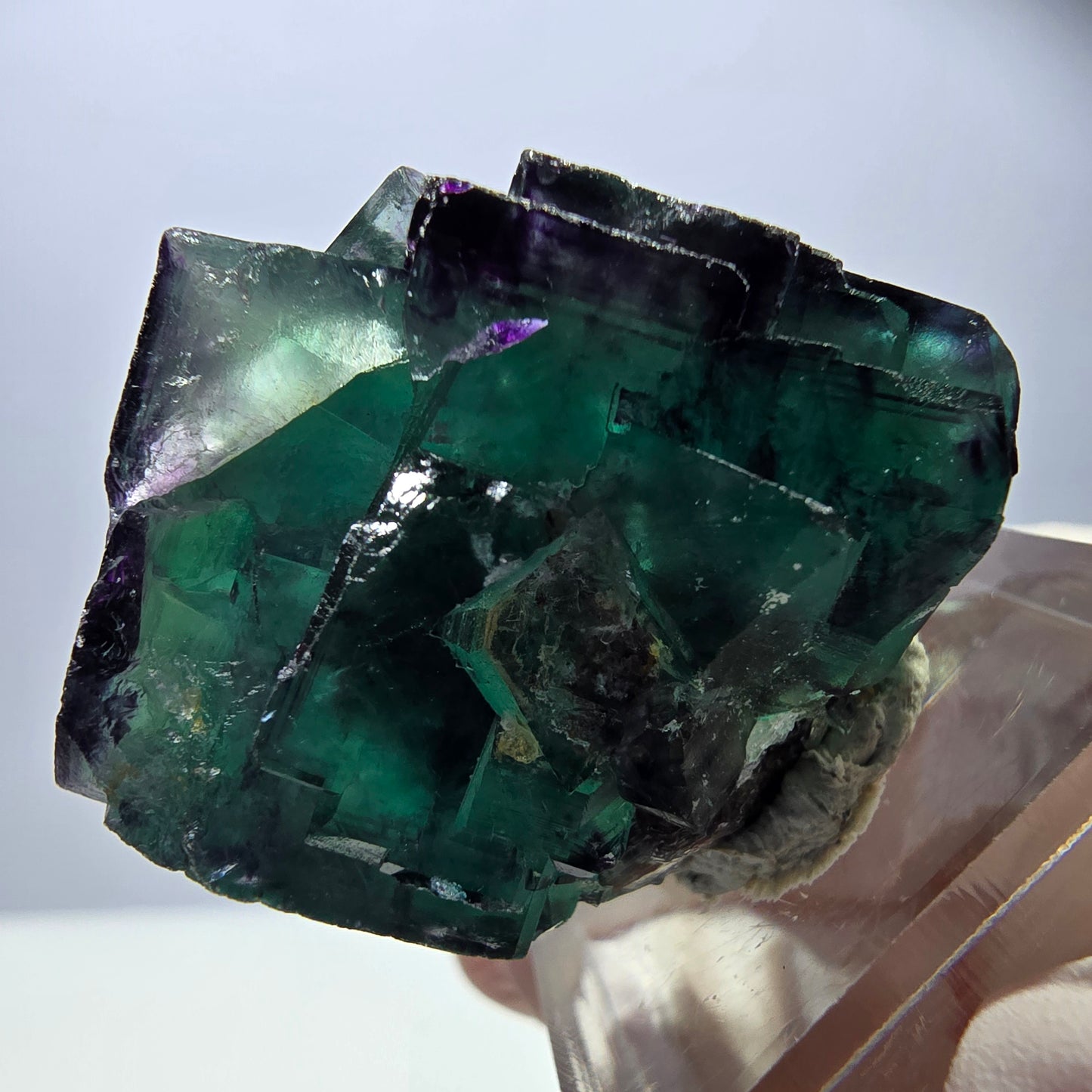 Rare Fluorite Cube Specimen, green purple Okorusu, Namibia 31*28*27mm
