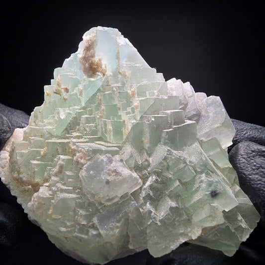 Phantom Fluorit Würfel, Quarz Stufe gestuft Omehane, Namibia 65*60*22mm Sammlung