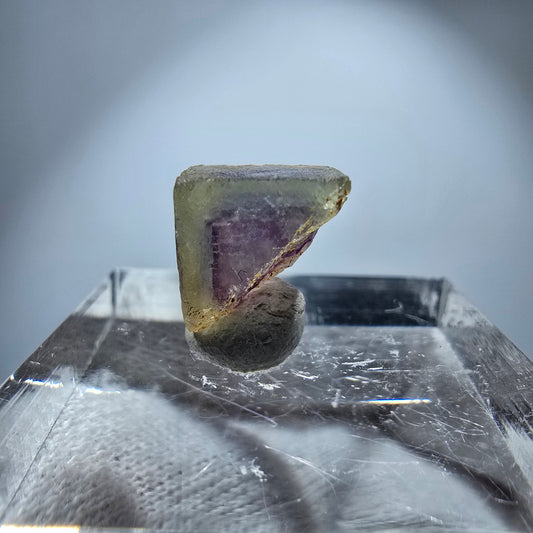 Phantom Fluorit Würfel, grün lila Omehane, Namibia 12*9*8mm