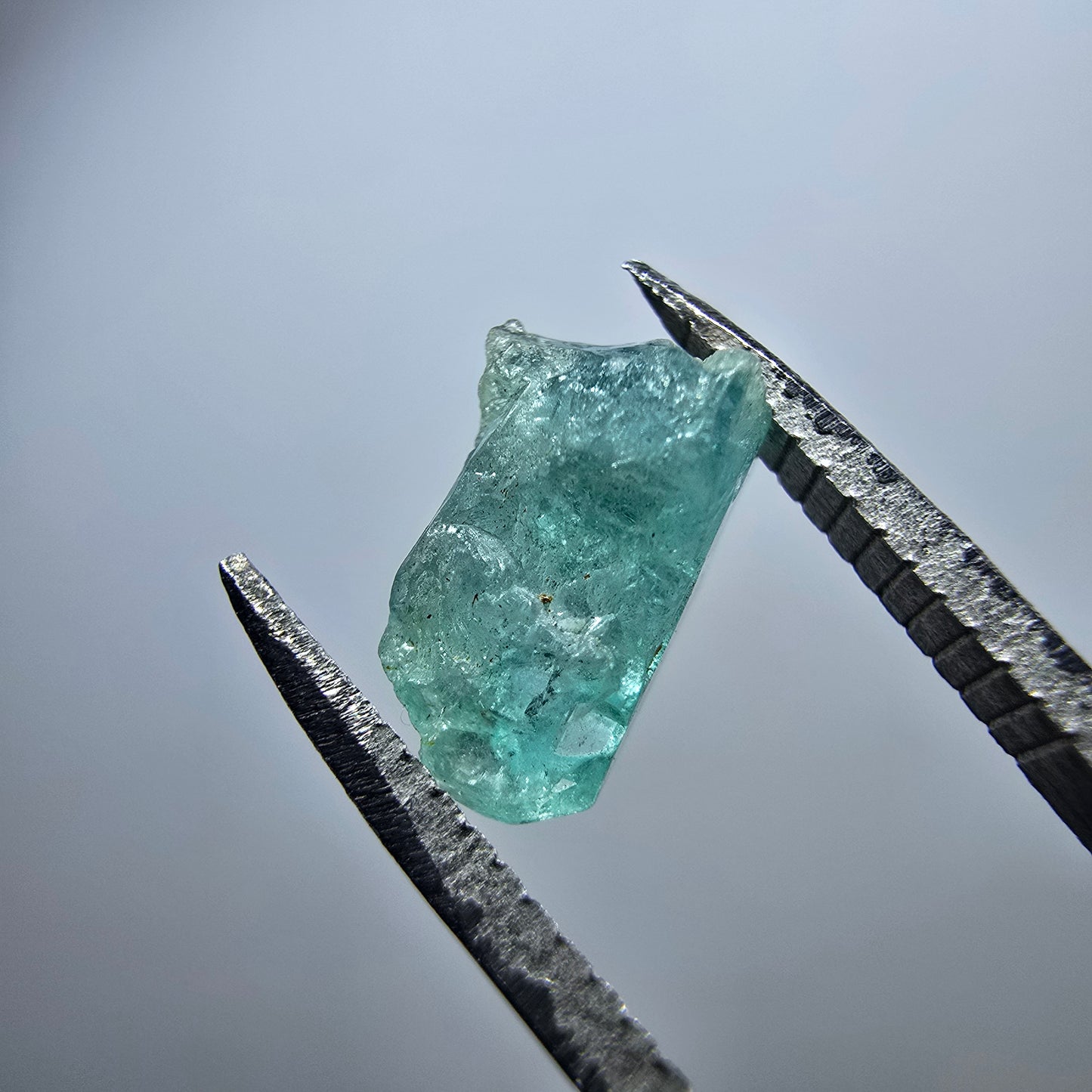 Cristal d'émeraude rare, vert Colombie #7960