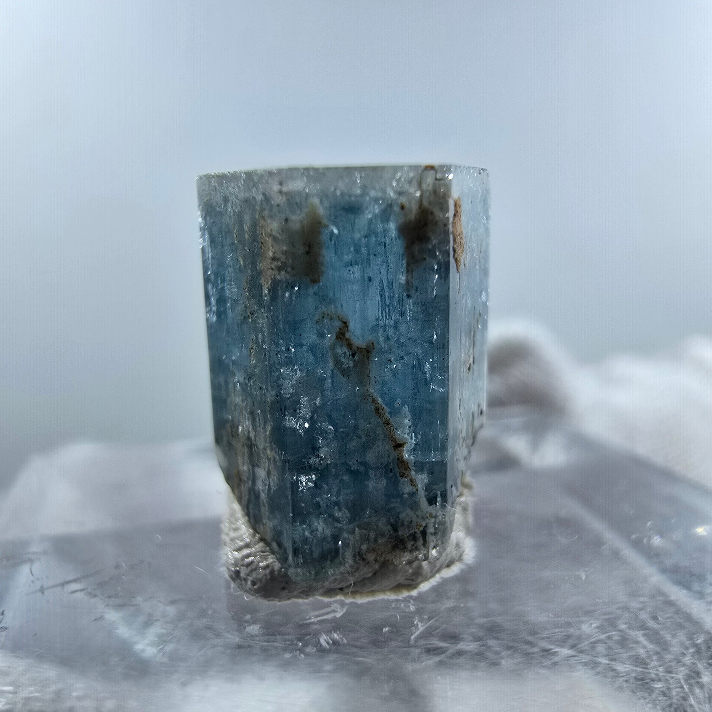 Cristal d'aigue-marine rare X Erongo, Namibie 11*9*8mm