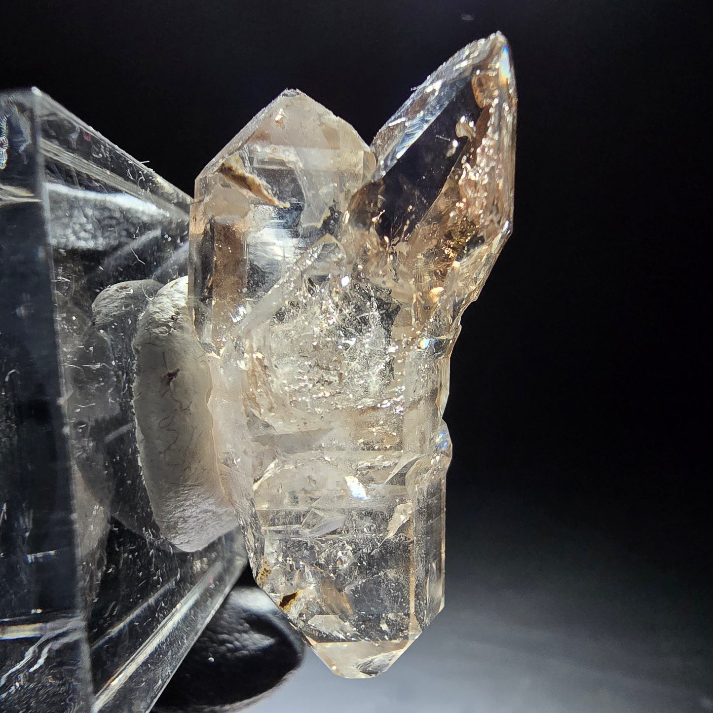 Phantom Rauchquarz Doppelender Stufe Goboboseb, Namibia 36*17*12mm Sammlung