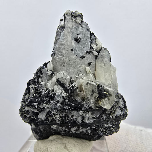 Seltene Schörl Turmalin, Rauchquarz Stufe Erongo, Namibia 44*30*27mm Sammlung