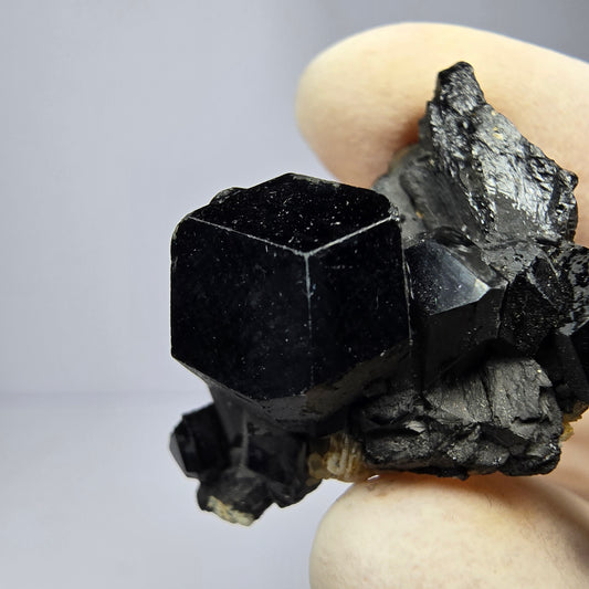 Symm. Schorl Tourmaline Orthoclase Specimen Erongo, Namibia 30*25*16mm Collection