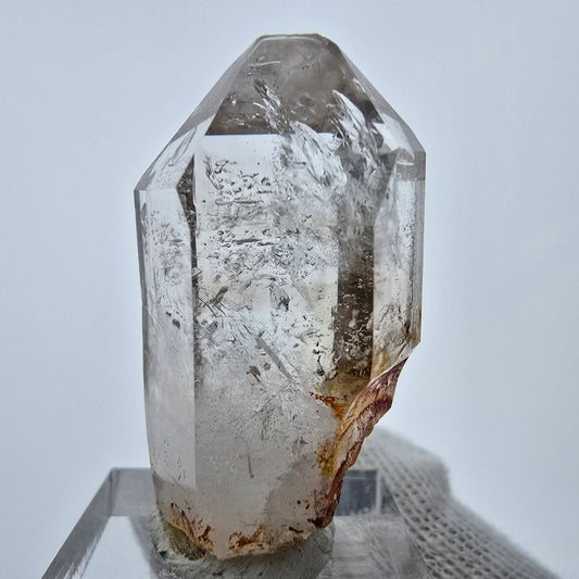 Klarer Phantom Rauchquarz Zepter Kristall Goboboseb, Namibia 41*23*21mm