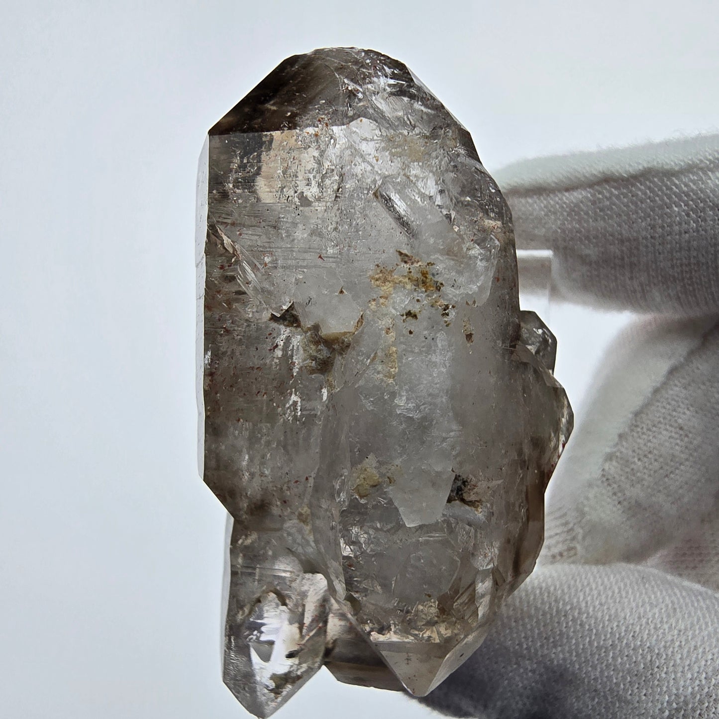 Große Phantom Rauchquarz DT Zepter Quarz Stufe Goboboseb, Namibia 50*27*22mm