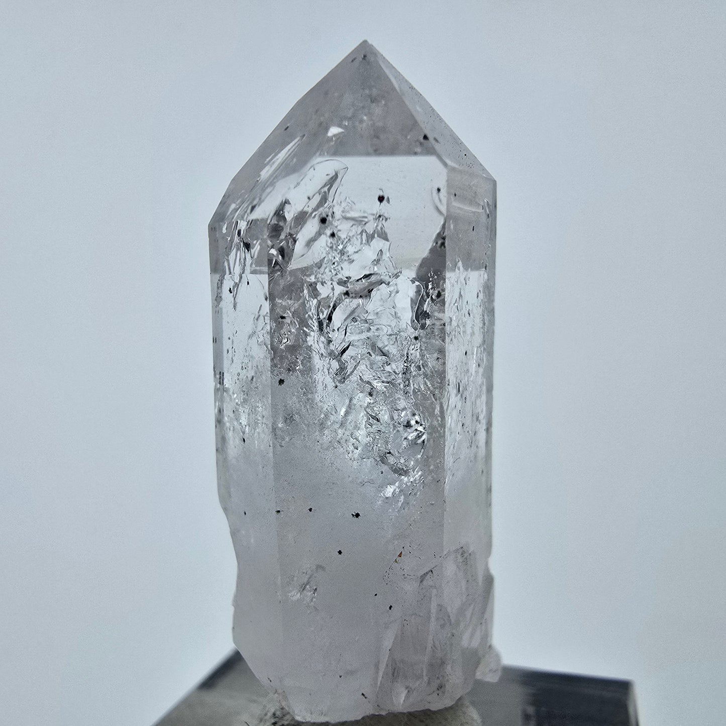 Enhydro Hämatit Quarz, 1x Blase Streep Mine, Goboboseb, Namibia 39*16*12mm