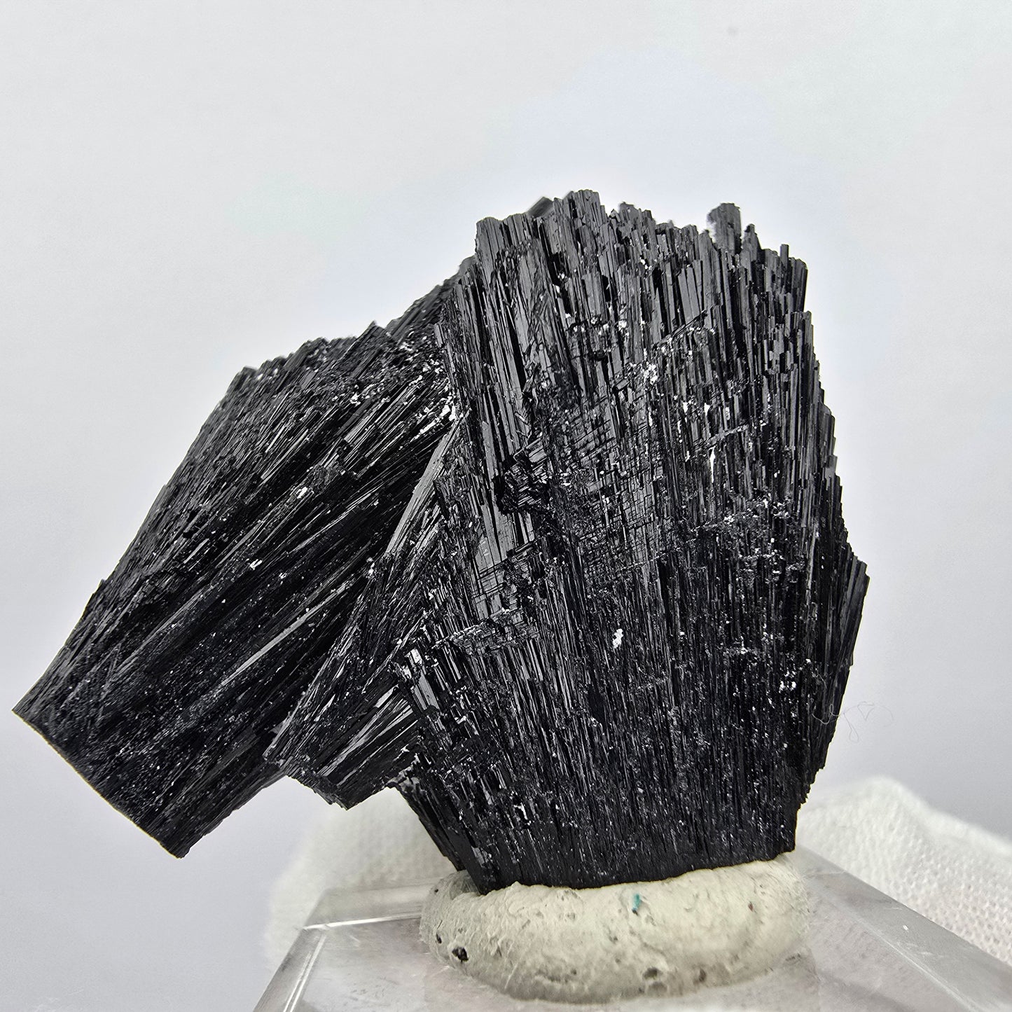 Seltene Schörl Turmalin Stufe schwarz Erongo, Namibia 42*36*21mm Sammlung