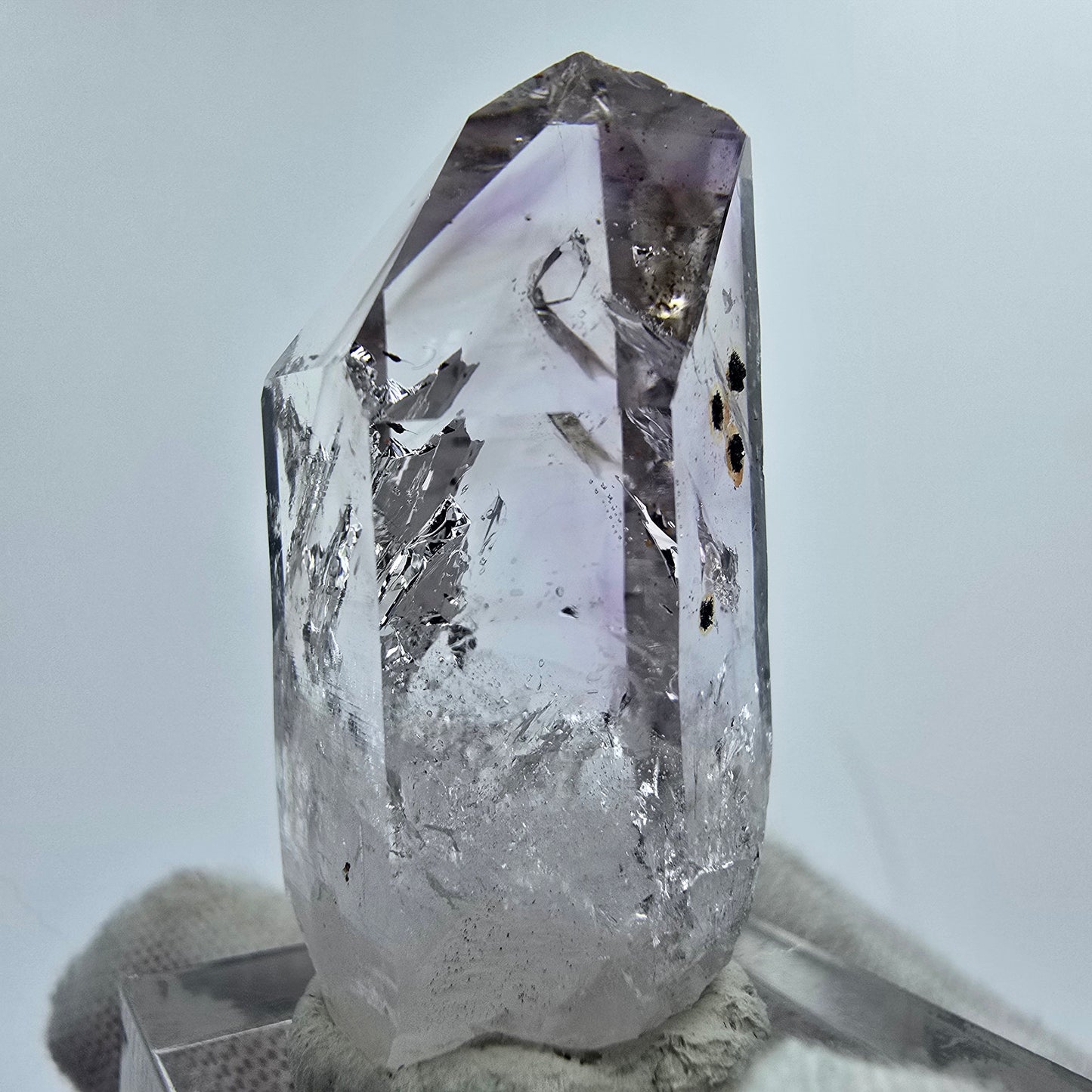 Enhydro Phantom Amethyst Hämatit Streep Mine Goboboseb Namibia 37*19*16mm