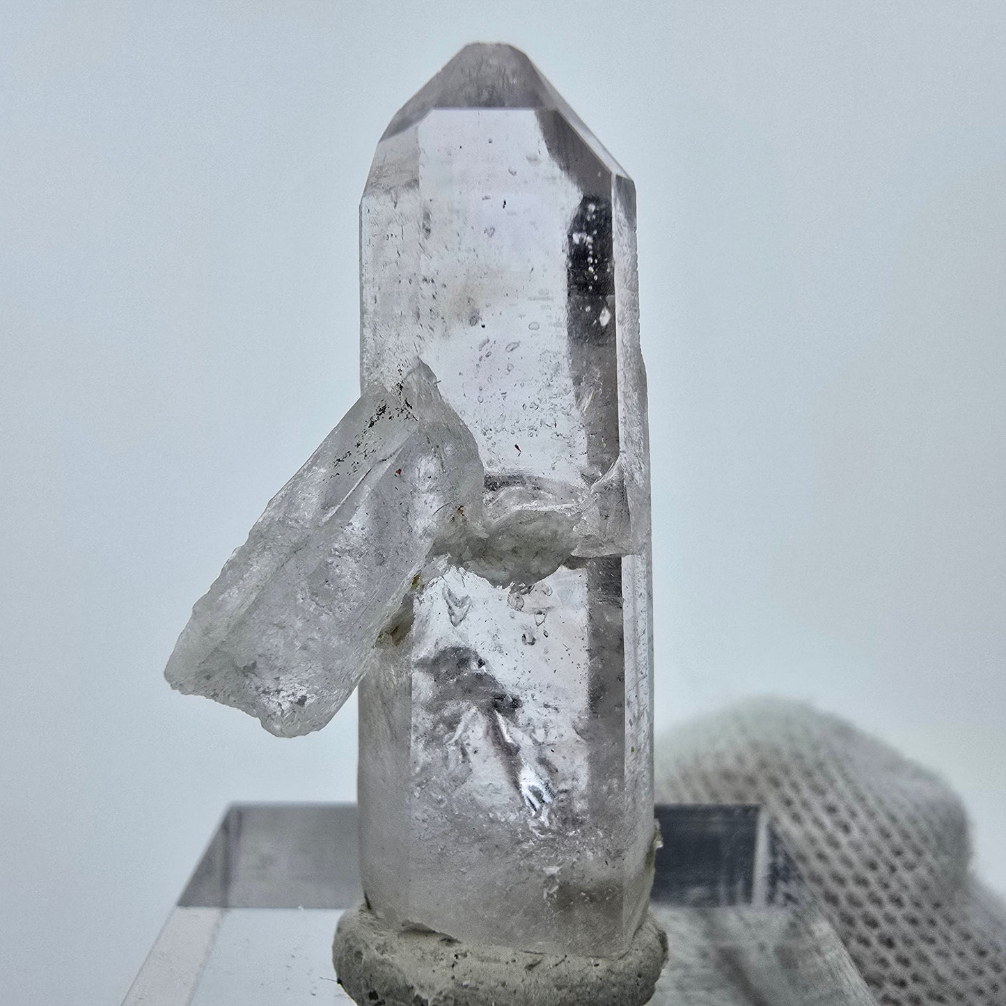 Klarer Phantom Quarz Kristall Streep Mine, Goboboseb, Namibia 35*18*8mm