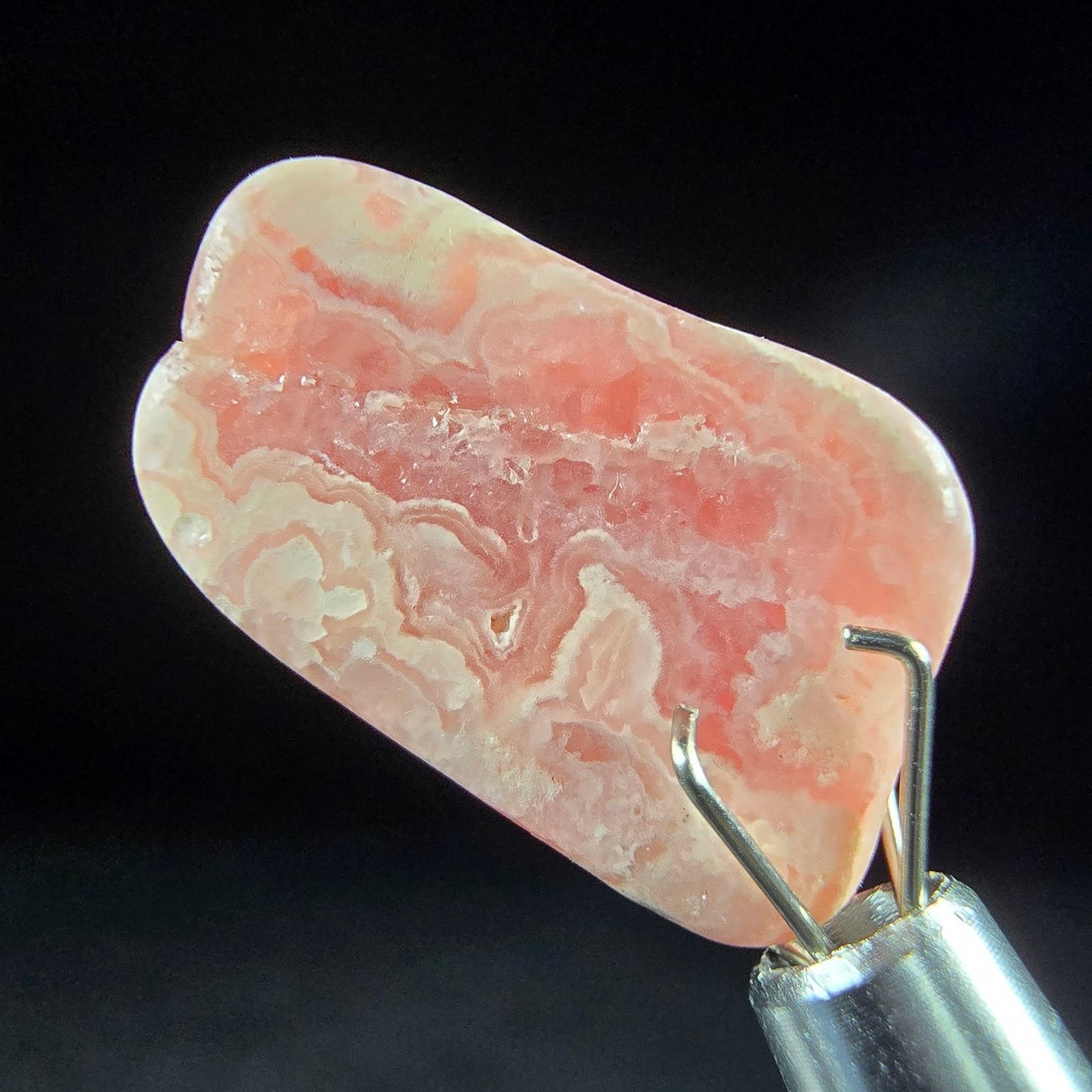 Seltener Rhodochrosit poliert, TOP Qualität 18*11*7mm Argentinien Sammlung