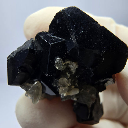 Symm. Schorl Tourmaline Smoky Quartz Specimen Erongo, Namibia 28*21*19mm Collection