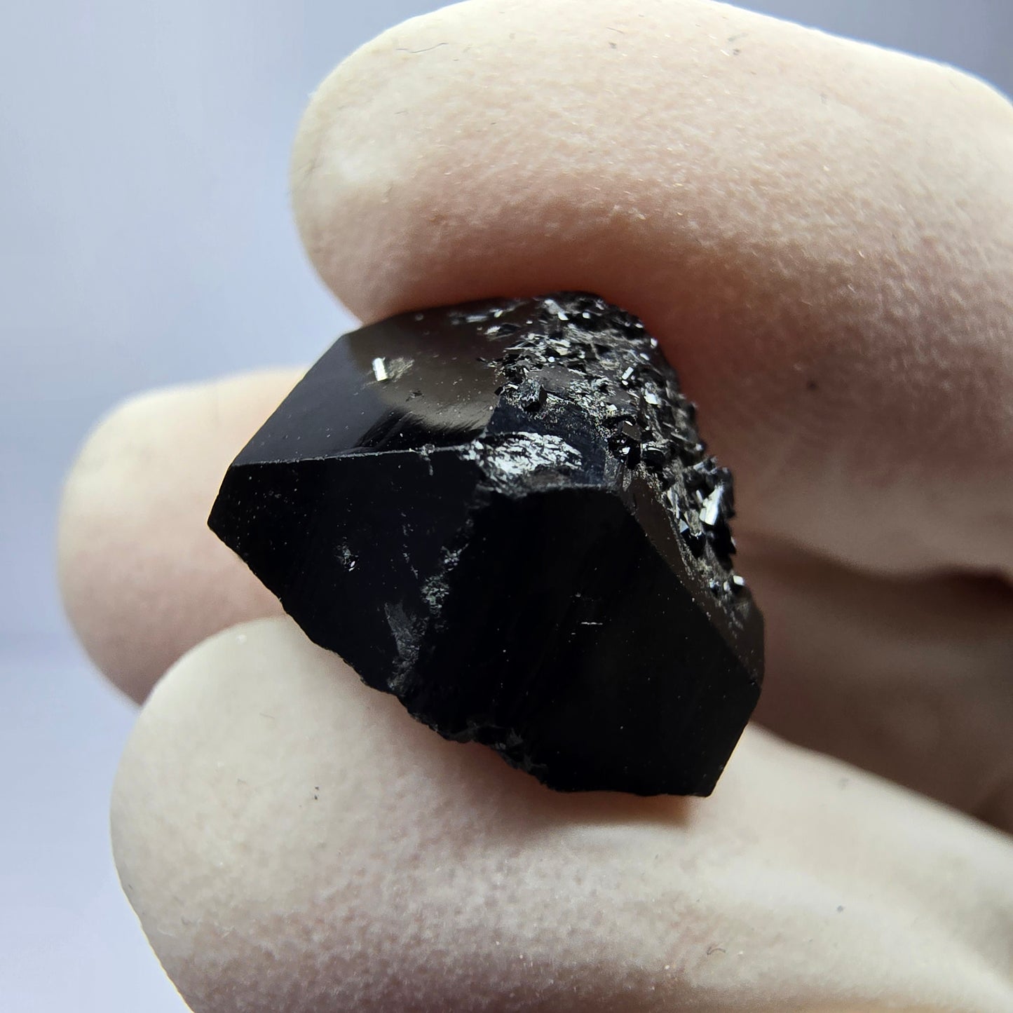 Symm. Schörl Turmalin Orthoklas Stufe Erongo, Namibia 14*11*12mm Sammlung