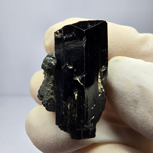 Beautiful Schorl Tourmaline specimen black Erongo, Namibia 24*21*14mm collection