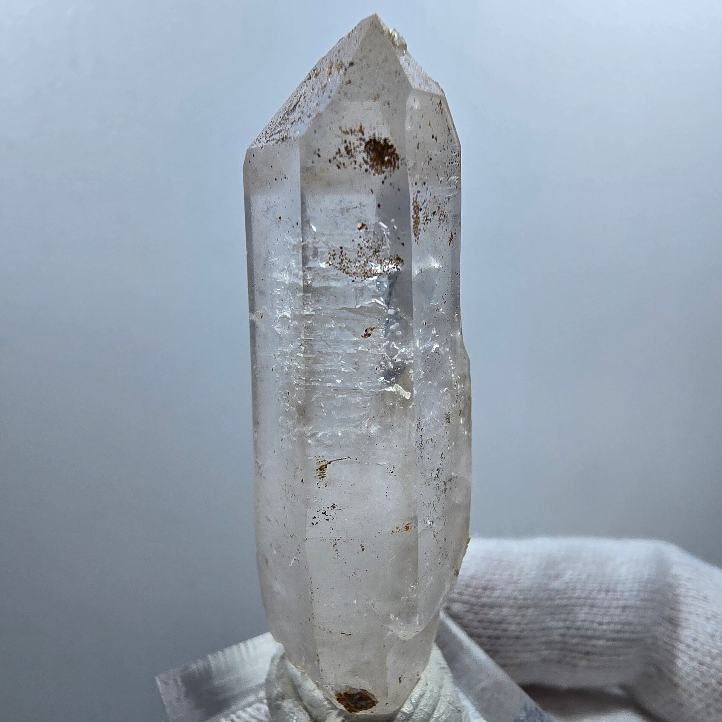 Phantom Skeleton Smoky Quartz DT Scepter Valentine Pocket Goboboseb Namibia 56*20*15mm