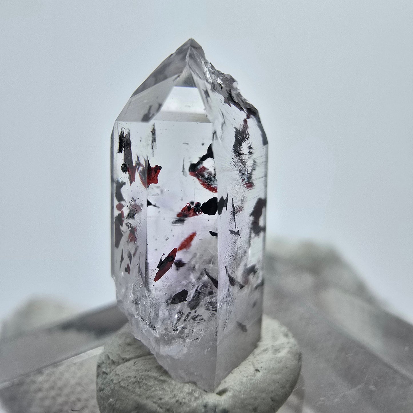 Harlekin Phantom Amethyst Kristall Streep Mine Goboboseb Namibia 19*8*7mm