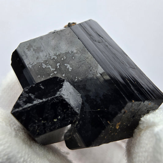 Symmetrischer Schörl Turmalin Kristall Erongo, Namibia 35*26*21mm Sammlung