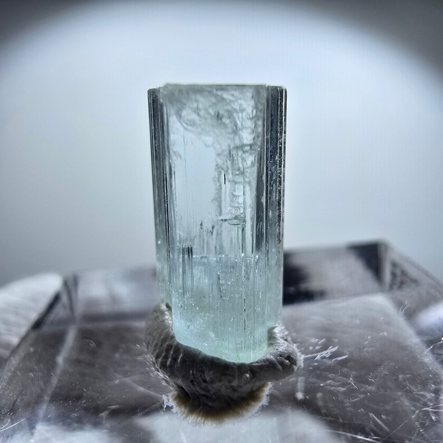 Klarer Aquamarin Kristall, blau Nagar, Pakistan 13*6*6mm