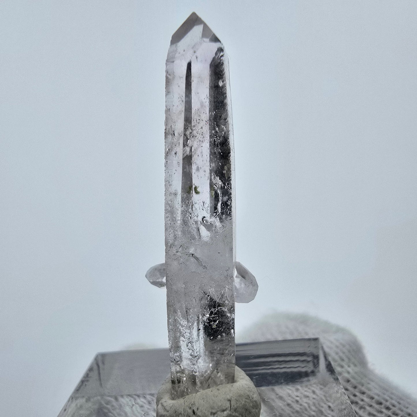 Lemurian Phantom DT Quarz Spitze Valentine Pocket Goboboseb, Namibia 37*10*10mm