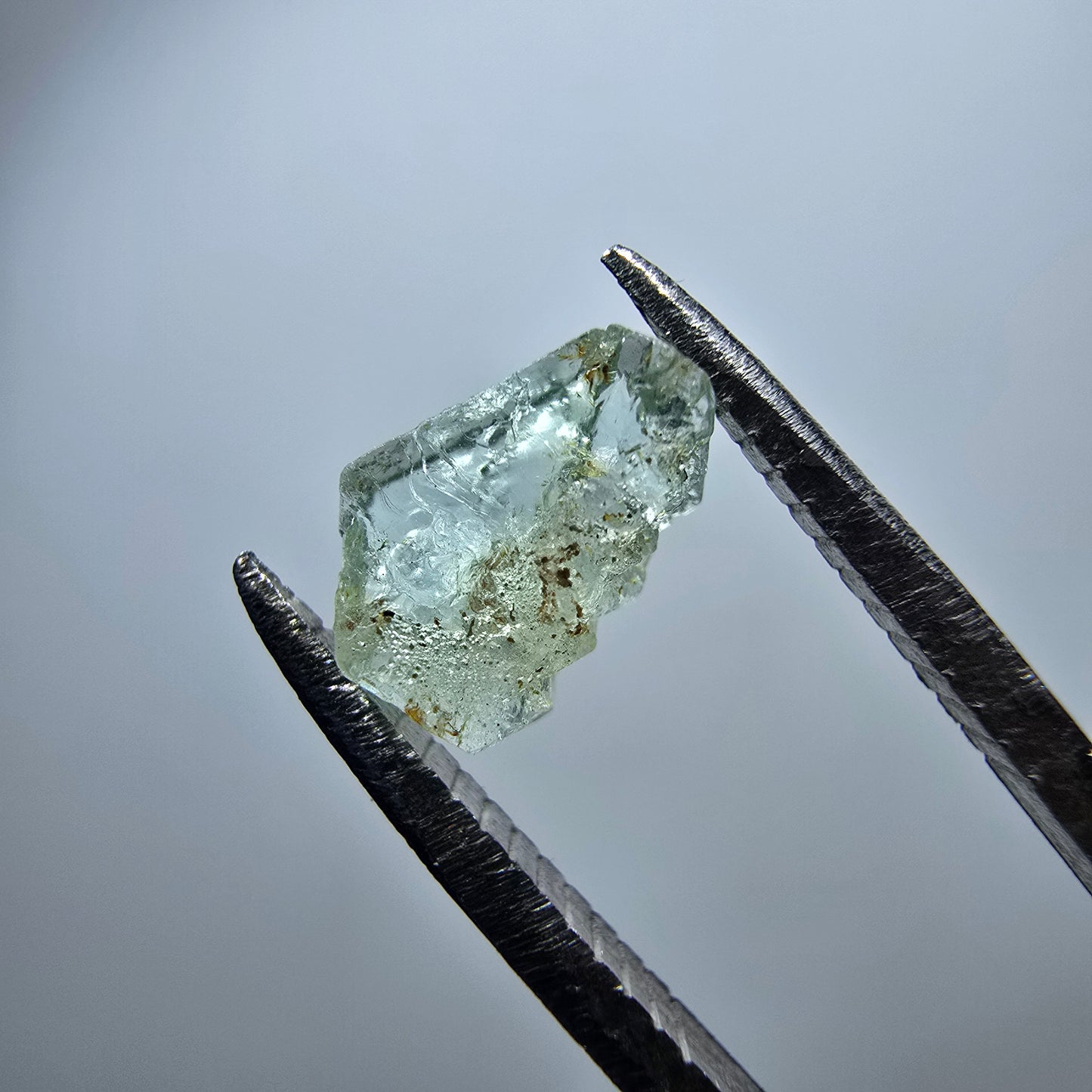 Cristal de tourmaline verdélite rare, vert Minas Gerais, Brésil #7990