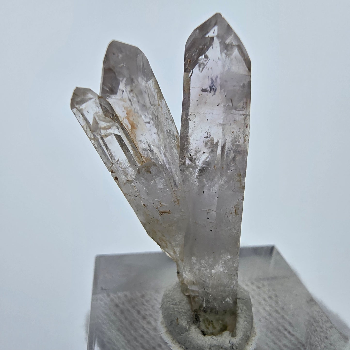 Klare Phantom Amethyst Spitzen Streep Mine, Goboboseb, Namibia 34*18*12mm