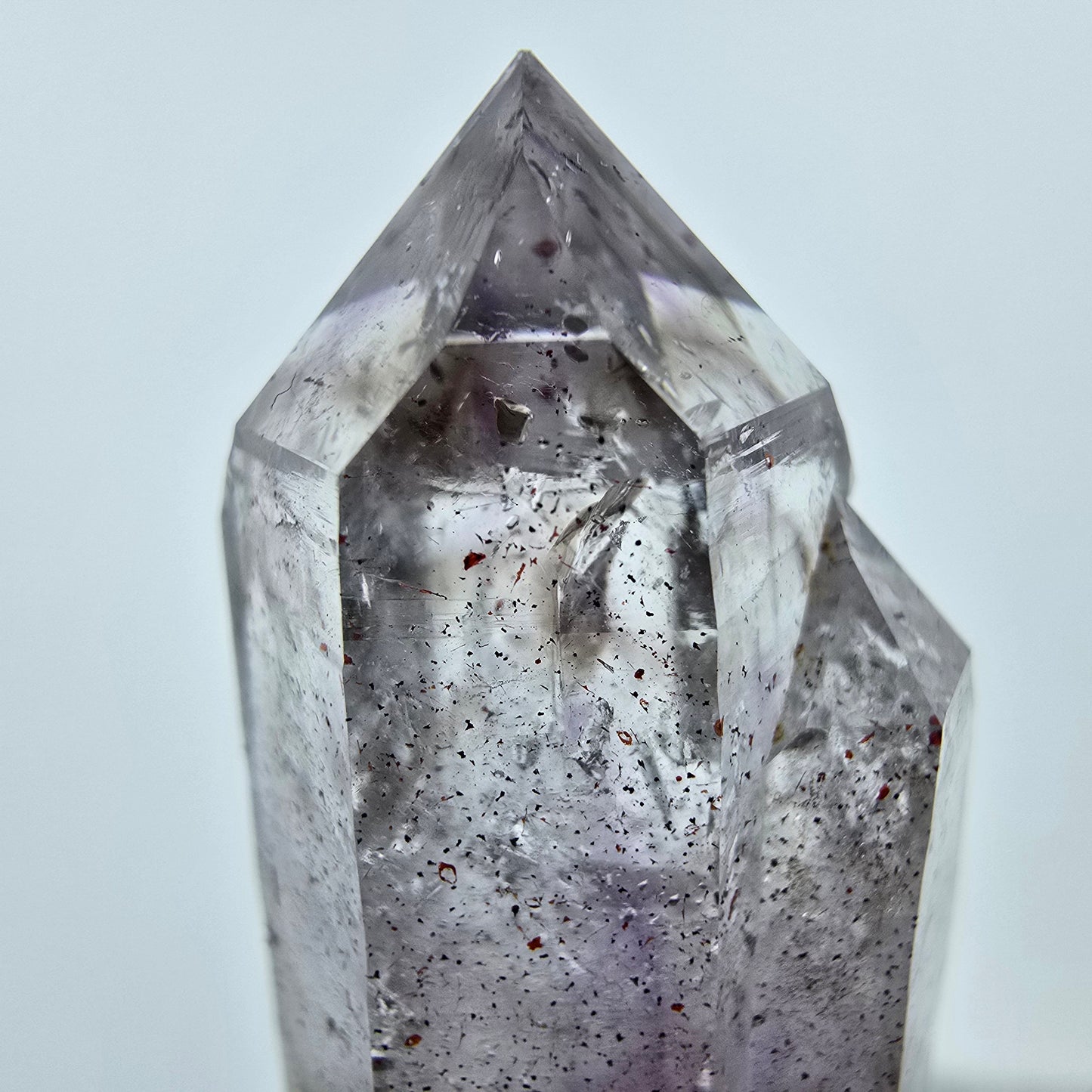 Harlekin Enhydro Amethyst Hämatit Quarz Streep Mine Goboboseb Namibia 44*20*18mm