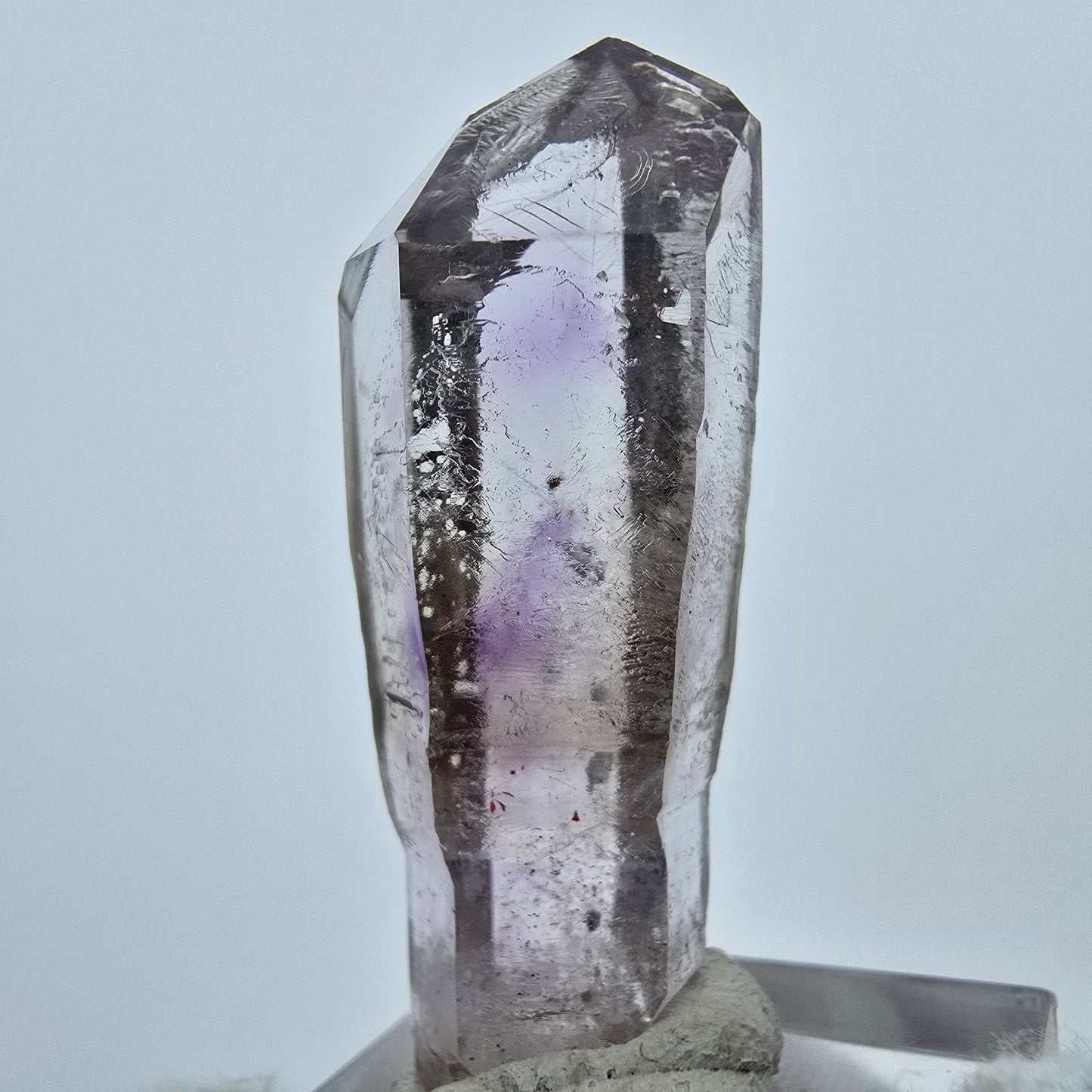 Phantom Amethyst, Fenster Zepter Quarz Goboboseb, Namibia 44*14*16mm, Sammlung