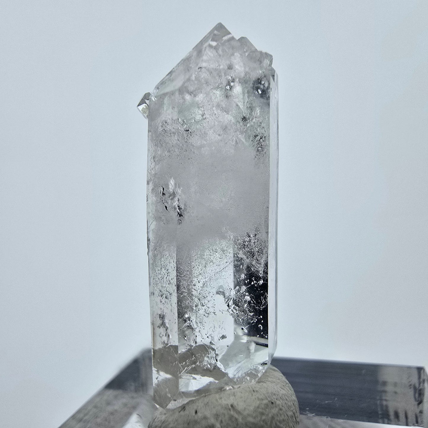 Klarer Phantom DT Quarz Kristall Valentine Pocket Goboboseb, Namibia 29*10*8mm