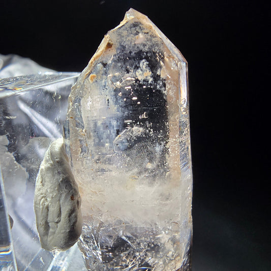 Phantom Rauchquarz Doppelender Spitze Goboboseb, Namibia 47*16*8mm Sammlung