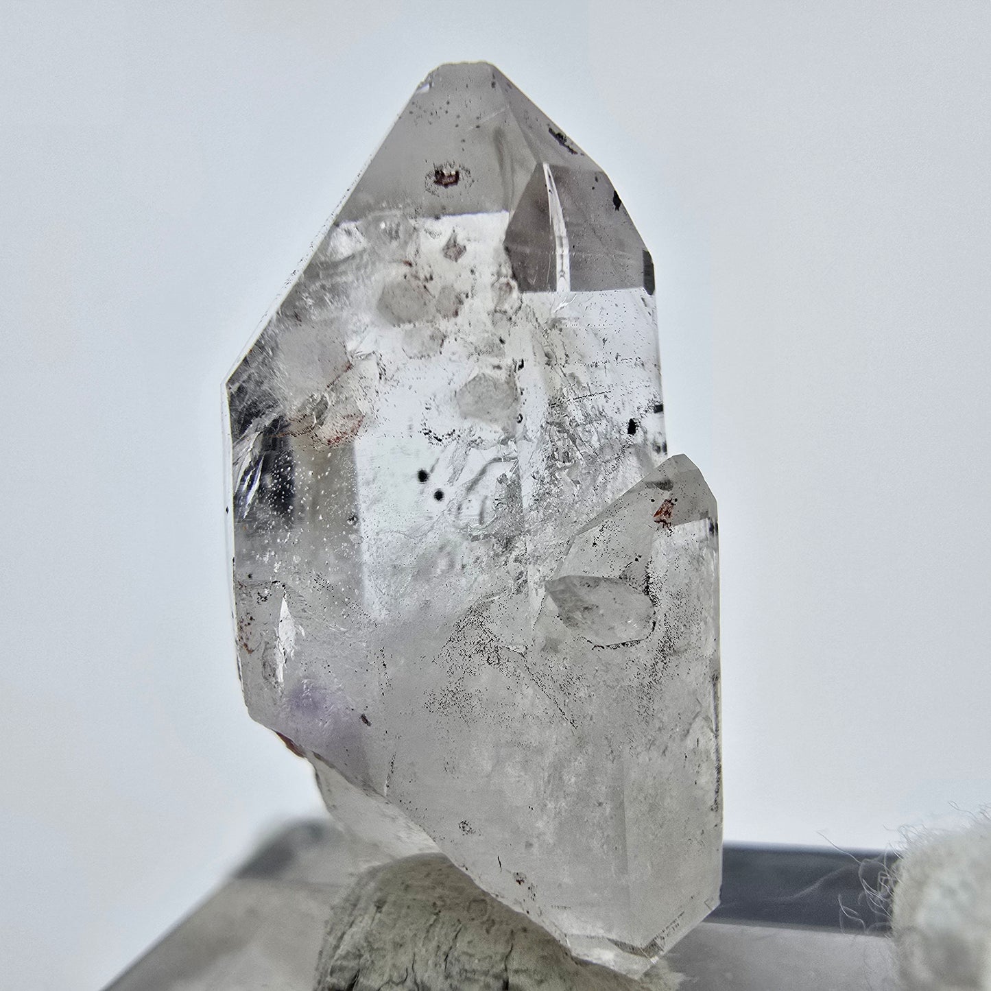 Phantom Hämatit Amethyst Kristall Streep Mine Goboboseb Namibia 30*15*11mm