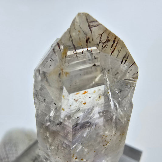 Harlekin Phantom Quarz Kristall Streep Mine, Goboboseb, Namibia 39*18*16mm