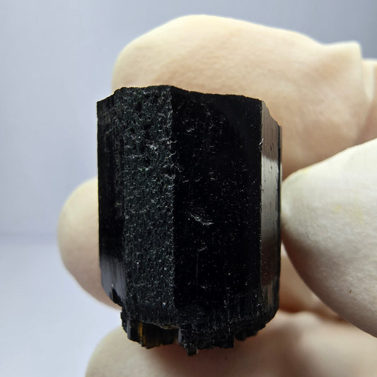 Beautiful Schorl Tourmaline specimen black Erongo, Namibia 16*14*12mm collection