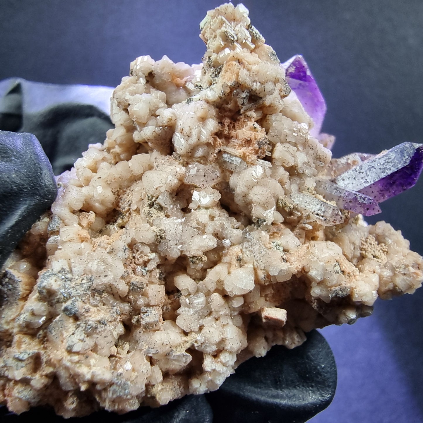 Seltene Brandberg Amethyst Stufe 47*32*30mm Brandberg, Namibia Sammlung