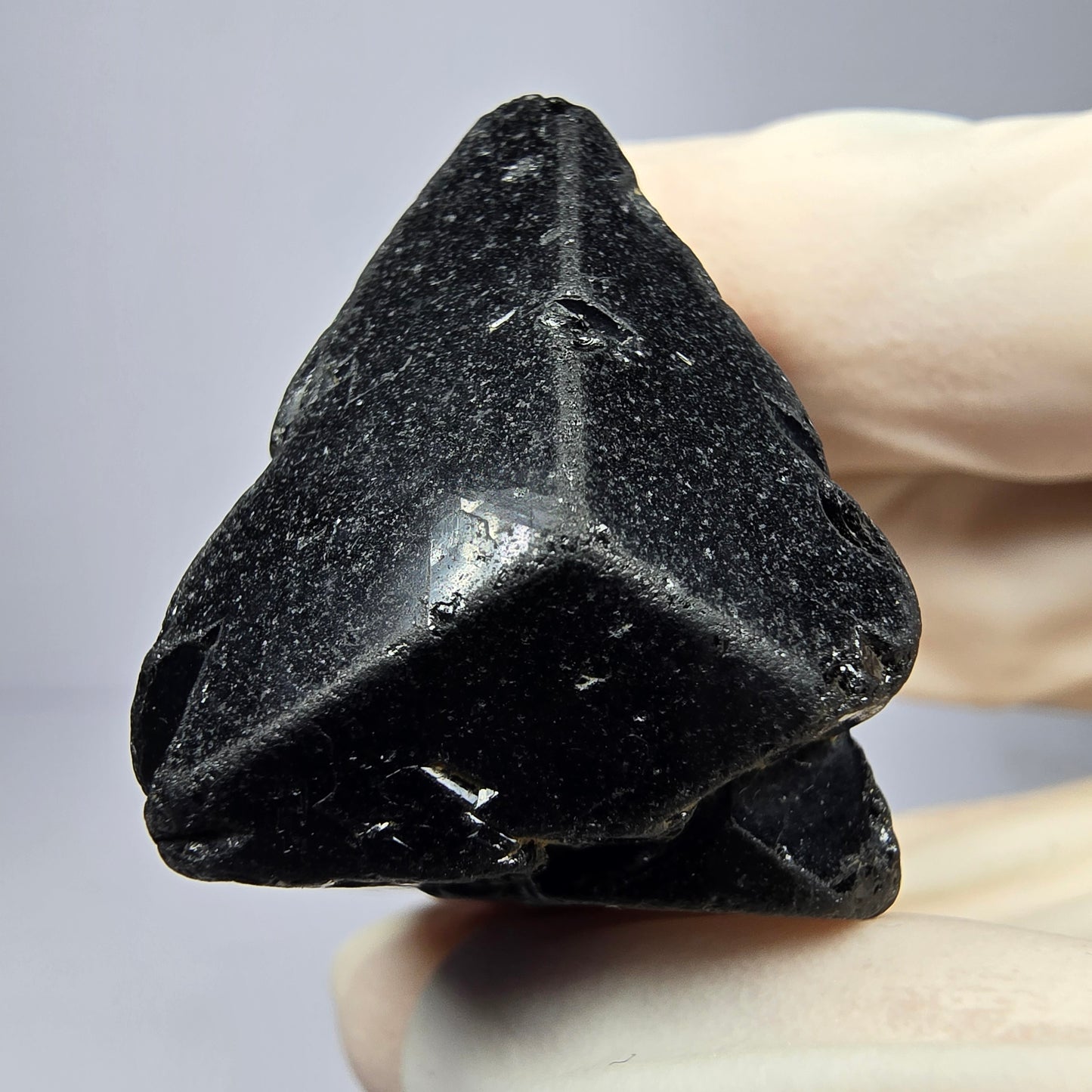 Symmetrischer Schörl Turmalin Stern Erongo Namibia 35*30*23mm Mineraliensammlung