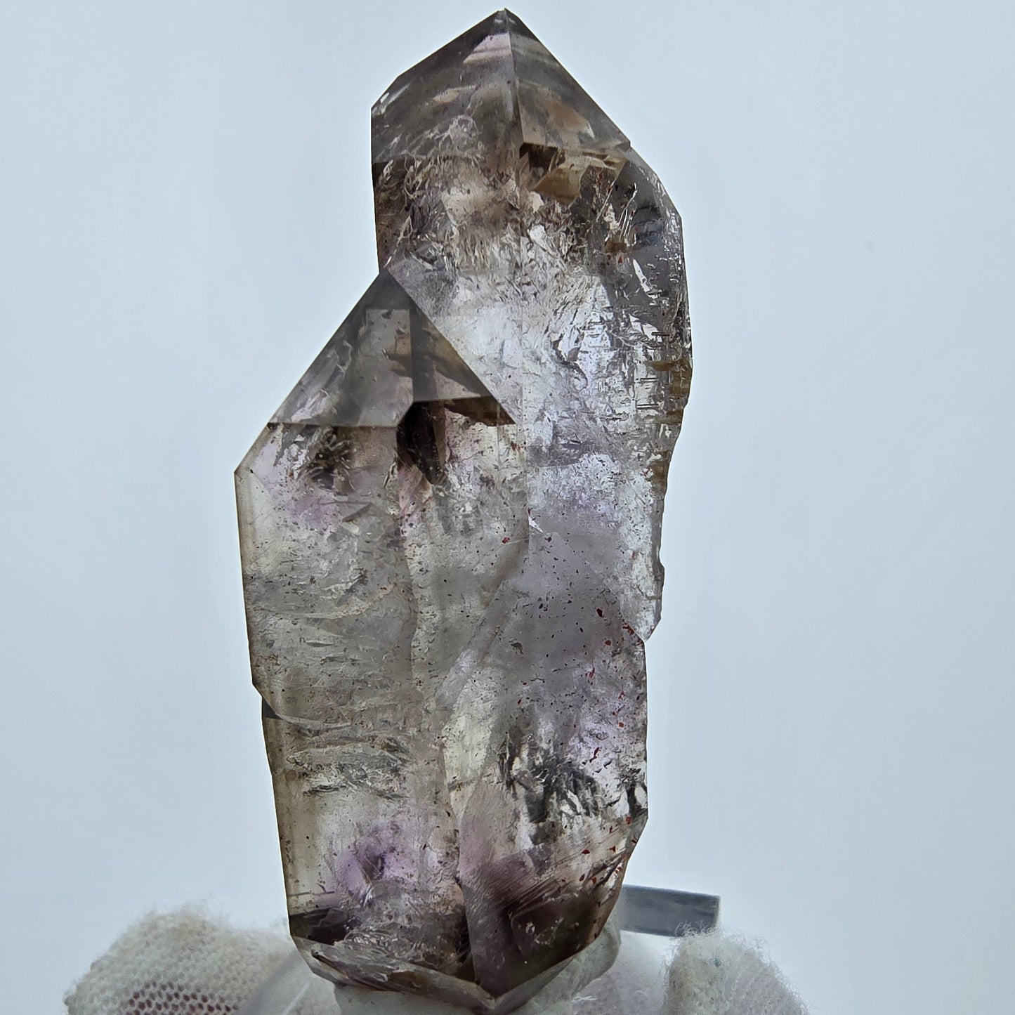 Enhydro Phantom Amethyst Skelett DT Zepter 3x Blase Goboboseb Namibia 61*25*16mm