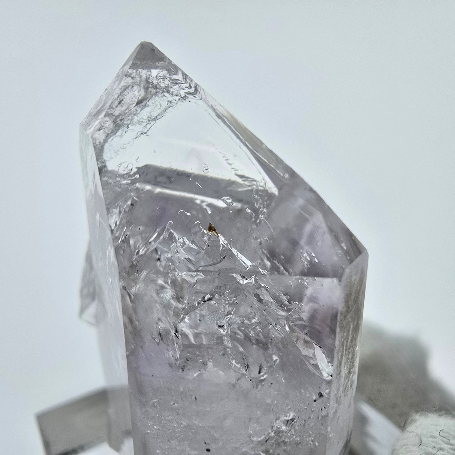 Enhydro Phantom Amethyst, 2x Blase Streep Mine, Goboboseb, Namibia 35*23*14mm