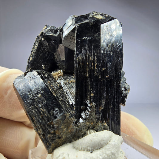 Rare Schorl Tourmaline specimen black 39*31*26mm Erongo, Namibia collection